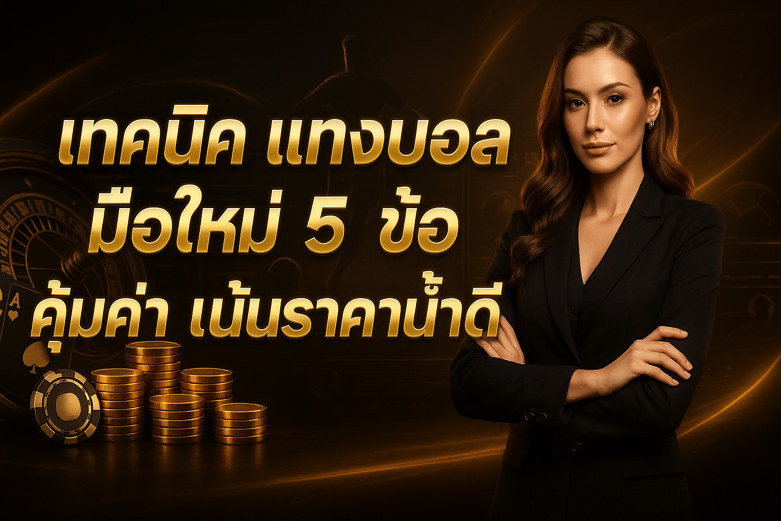 เทคนิค แทงบอล มือใหม่
