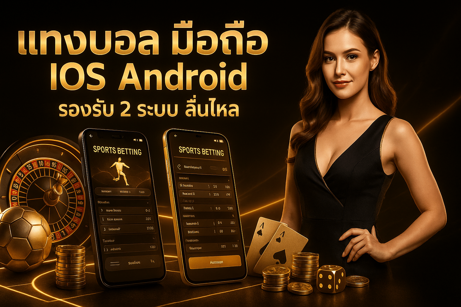 แทงบอล มือถือ ios android