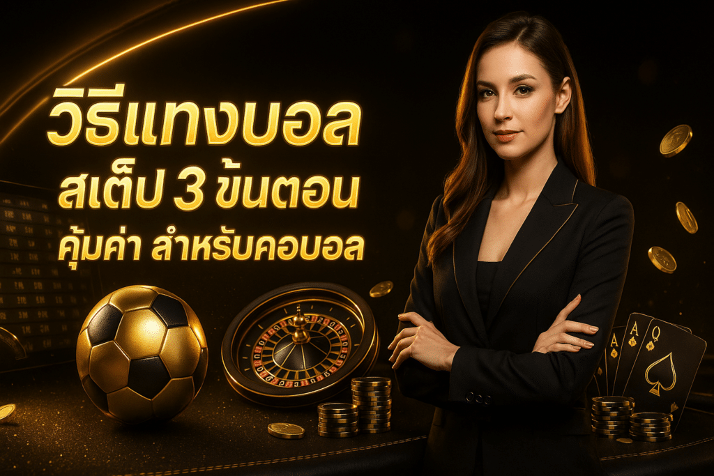 วิธีแทงบอล สเต็ป