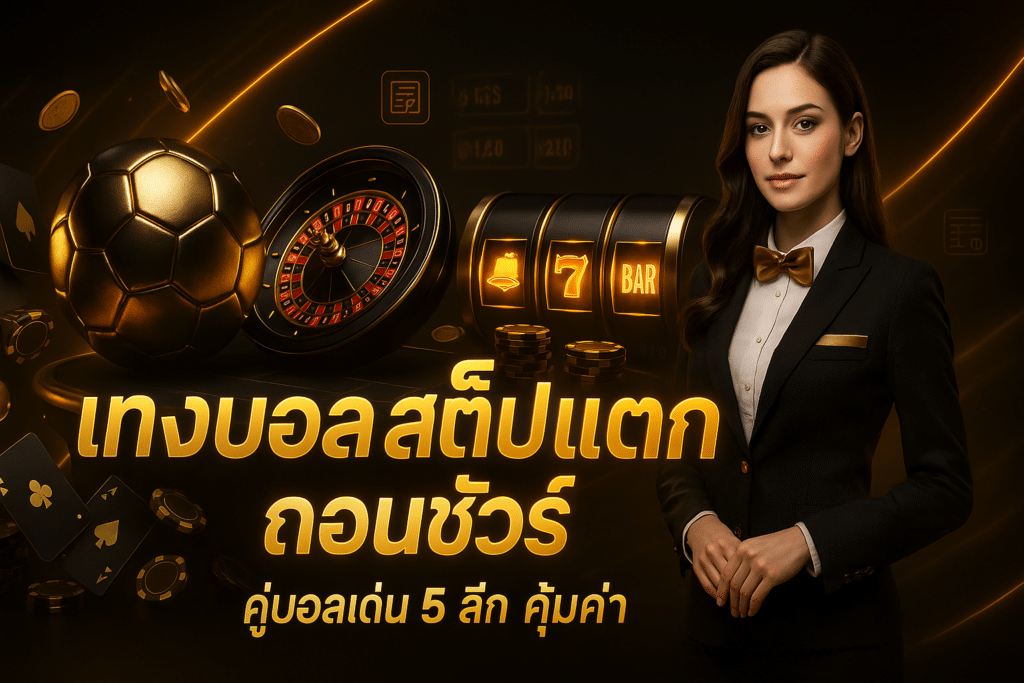 แทงบอล สเต็ปแตก ถอนชัวร์